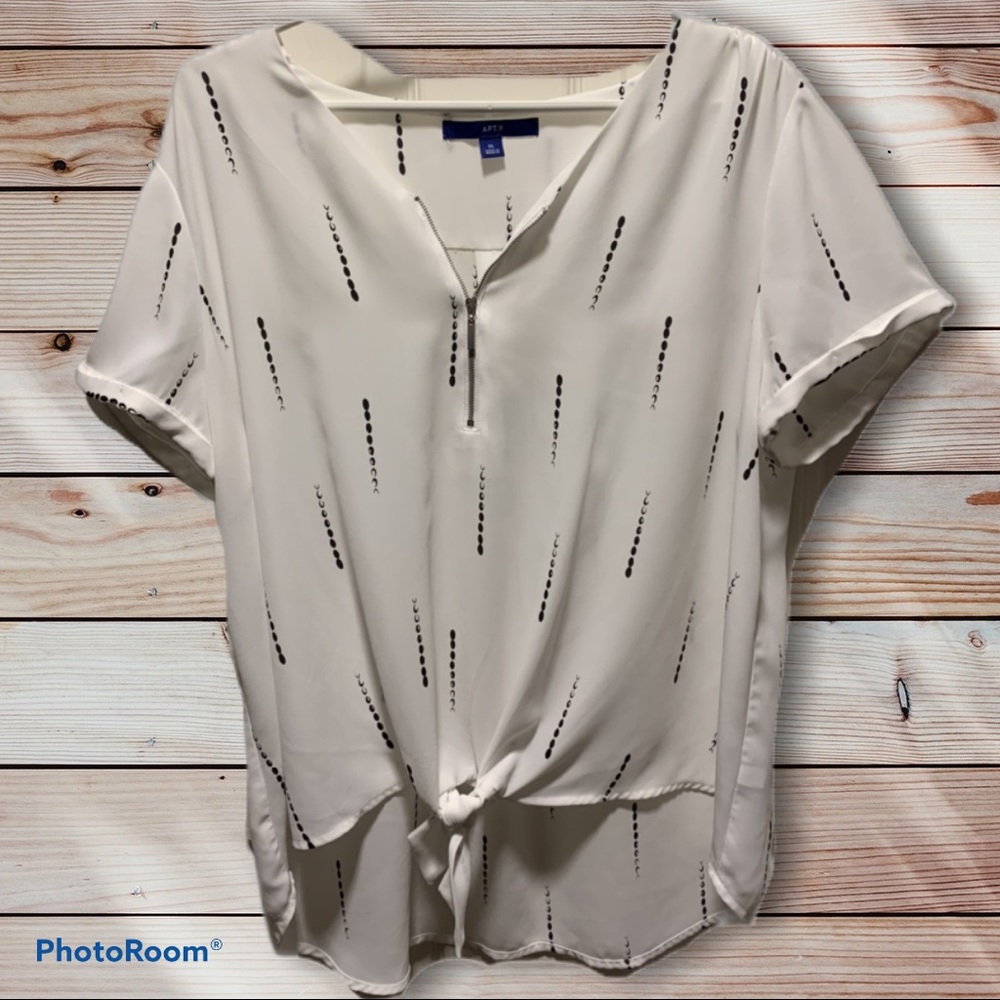 COPY - White Blouse Short Sleeves Wear to Work Ap…